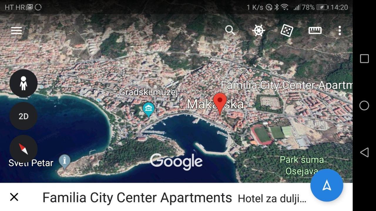 Palladium II City Center Apartments Makarska Eksteriør billede